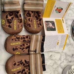 QUMY Dog Boots Waterproof Shoes for Dogs